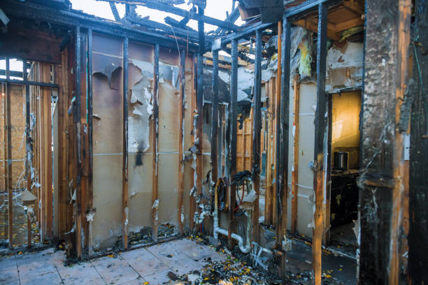 Professional Soot Cleanup technician working in Mora, MN